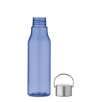 Kép 2/5 - VERNAL RPET palack, acél fedél 600 ml, királykék