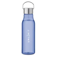 Kép 4/5 - VERNAL RPET palack, acél fedél 600 ml, királykék