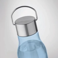 Kép 4/4 - VERNAL RPET palack, acél fedél 600 ml, áttetsző világoskék