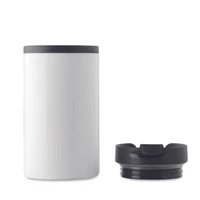 Kép 2/6 - Falun Duplafalú úti bögre, 250 ml, fehér