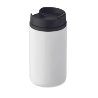 Kép 1/6 - Falun Duplafalú úti bögre, 250 ml, fehér