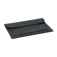Kép 1/5 - POUCHLO Filc laptop táska, kőszürke