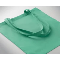 Kép 3/3 - COTTONEL COLOUR++ Pamut bevásárlótáska, 180 g, mentazöld