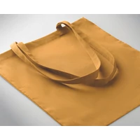 Kép 3/3 - COTTONEL COLOUR++ Pamut bevásárlótáska, 180 g, ochre
