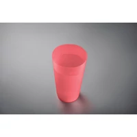 Kép 3/3 - FESTA LARGE Többsz haszn rend.pohár 500ml, áttetsző piros