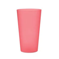 Kép 1/3 - FESTA LARGE Többsz haszn rend.pohár 500ml, áttetsző piros