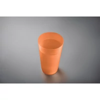 Kép 3/3 - FESTA LARGE Többsz haszn rend.pohár 500ml, áttetsző narancssárga