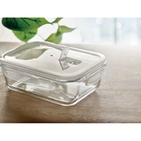 Kép 4/6 - PRAGA LUNCHBOX Üveg uzsonnás doboz, 900 ml, áttetsző