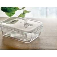 Kép 1/6 - PRAGA LUNCHBOX Üveg uzsonnás doboz, 900 ml, áttetsző