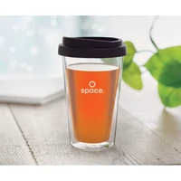 Kép 5/7 - BIELO TUMBLER Hőálló üveg pohár, 350 ml, fekete