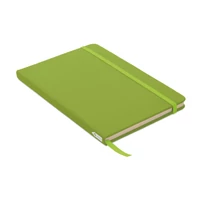 Kép 1/3 - NOTE RPET A5 vonalas notesz RPET borító, lime