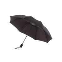 Kép 2/3 - REGULAR összecsukható mechanikus esernyő, fekete