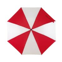 Kép 3/3 - REGULAR összecsukható mechanikus esernyő, vörös, fehér