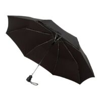 Kép 1/3 - PRIMA automata összecsukható esernyő, fekete