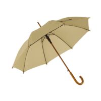 Kép 2/3 - TANGO automata, fa esernyő, bézs