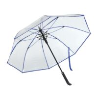 Kép 2/3 - VIP automata esernyő, átlátszó, kék