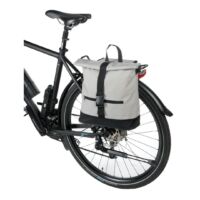 Kép 5/6 - BIKE MATE kerékpáros táska, szürke, fekete
