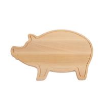 Kép 2/3 - WOODEN PIGGY vágódeszka, Fa
