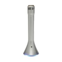 Kép 4/8 - CHOIR Bluetooth karaoke mikrofon, ezüst