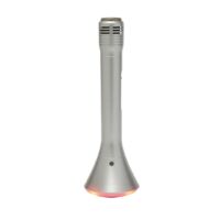 Kép 5/8 - CHOIR Bluetooth karaoke mikrofon, ezüst