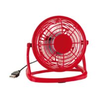 Kép 2/3 - NORTH WIND USB-s ventilátor, vörös