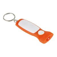 Kép 2/3 - MITHRAS kulcstartó, fehér, narancssárga