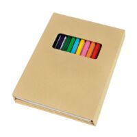 Kép 2/3 - COLOURFUL BOOK színező szett, barna