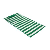 Kép 3/3 - MARINA strandszőnyeg, zöld, fehér