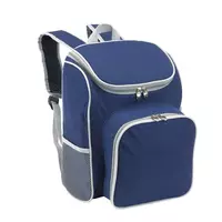 Kép 1/3 - OUTSIDE piknik hátizsák, kék, szürke