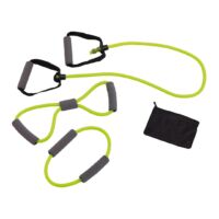 Kép 3/6 - SPORTS SPIRITS gumikötél készlet edzéshez, fekete, zöld