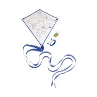 Kép 2/4 - ARTISTIC kiszínezhető sárkány, fehér, kék