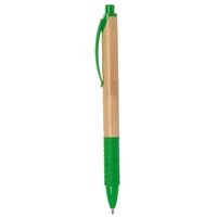 Kép 2/4 - BAMBOO RUBBER golyóstoll, barna, zöld