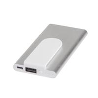 Kép 3/4 - CLIP powerbank, fehér, ezüst