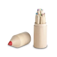 Kép 11/12 - COLORET 12 db ceruza fadobozban, fa