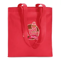 Kép 3/4 - TOTECOLOR Bevásárlótáska , piros