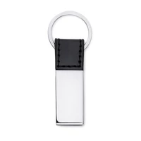 Kép 3/5 - RECTANGLO PU és fém kulcstartó, fekete