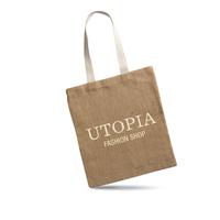 Kép 5/8 - JUHU Juta bevásárlótáska, beige