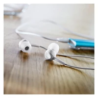 Kép 3/8 - MUSISOFT Szilikon fülhallgató, fehér