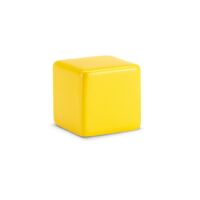 Kép 4/4 - SQUARAX Kocka alakú stresszlabda, sárga