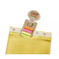 Kép 11/11 - IDEA Könyvjelző színes jelölőkkel, beige