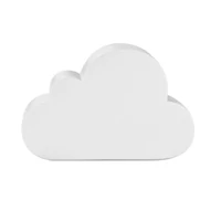 Kép 3/4 - CLOUDY Felhő alakú stresszoldó játék, fehér