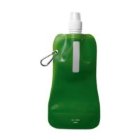 Kép 2/3 - GATES Összehajtható vizes palack, áttetsző zöld