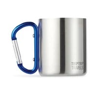 Kép 8/8 - TRUMBO Duplafalú bögre, 220 ml, kék