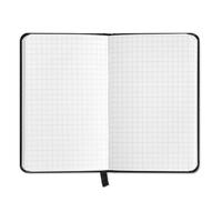 Kép 5/5 - SQUARED A5-ös négyzetrácsos notesz, fekete