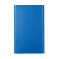Kép 3/3 - POWERFLAT 4000 mAh alumínium powerbank, királykék