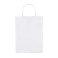 Kép 4/5 - PAPER MEDIUM Köz. papír ajándéktasak 150 g, fehér