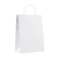 Kép 1/4 - PAPER LARGE Nagy papír ajándéktasak 150 g, fehér
