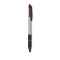 Kép 9/12 - MULTIPEN 3 színű toll érintőheggyel, ezüst