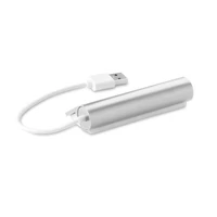 Kép 3/4 - ALUHUB 4 portos USB elosztó, matt ezüst