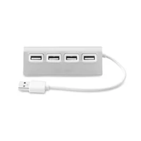 Kép 4/4 - ALUHUB 4 portos USB elosztó, matt ezüst